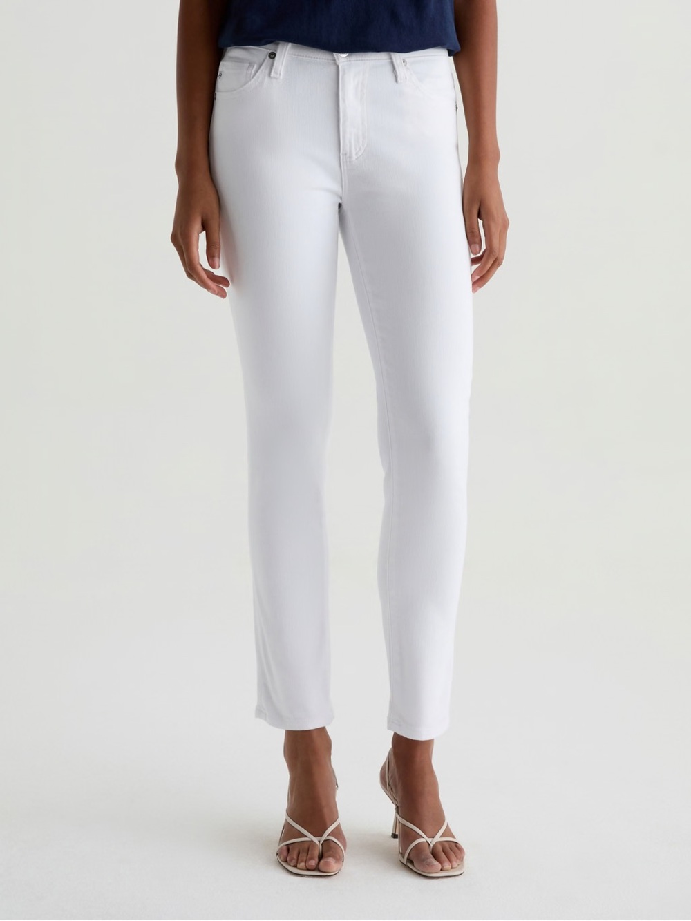 AG Prima Ankle Crop with frayed hem size 25